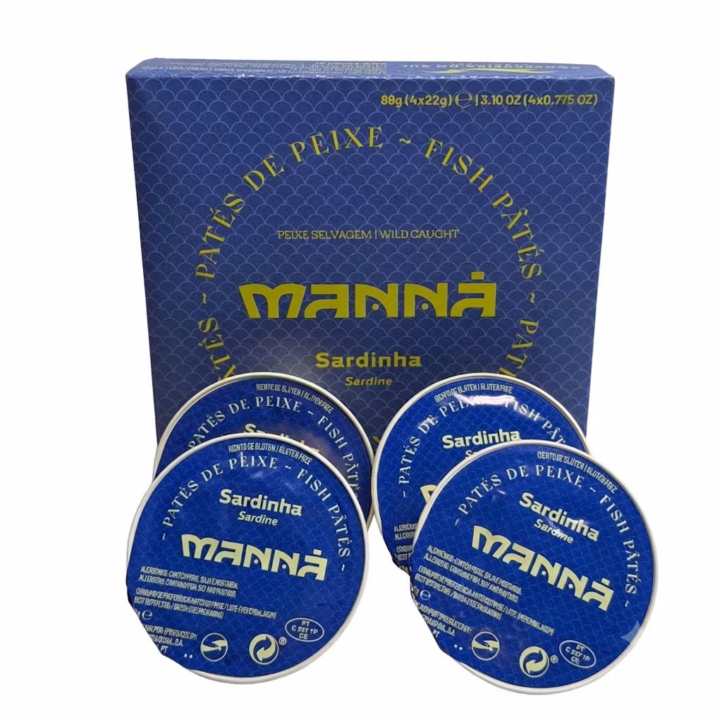 2st för 78kr  -  Sardinpaté  - innehåller 4st mini portioner 22g styck