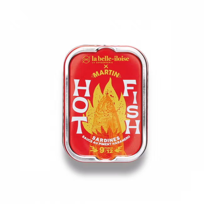 1st för 119kr - La Belle-Iloise HOT FISH Sardines au piment Habanero, 115g
