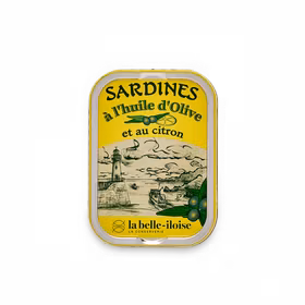 1st för 99 kr -  La Belle-Iloise Sardiner i extra jungfru olivolja & citronskiva