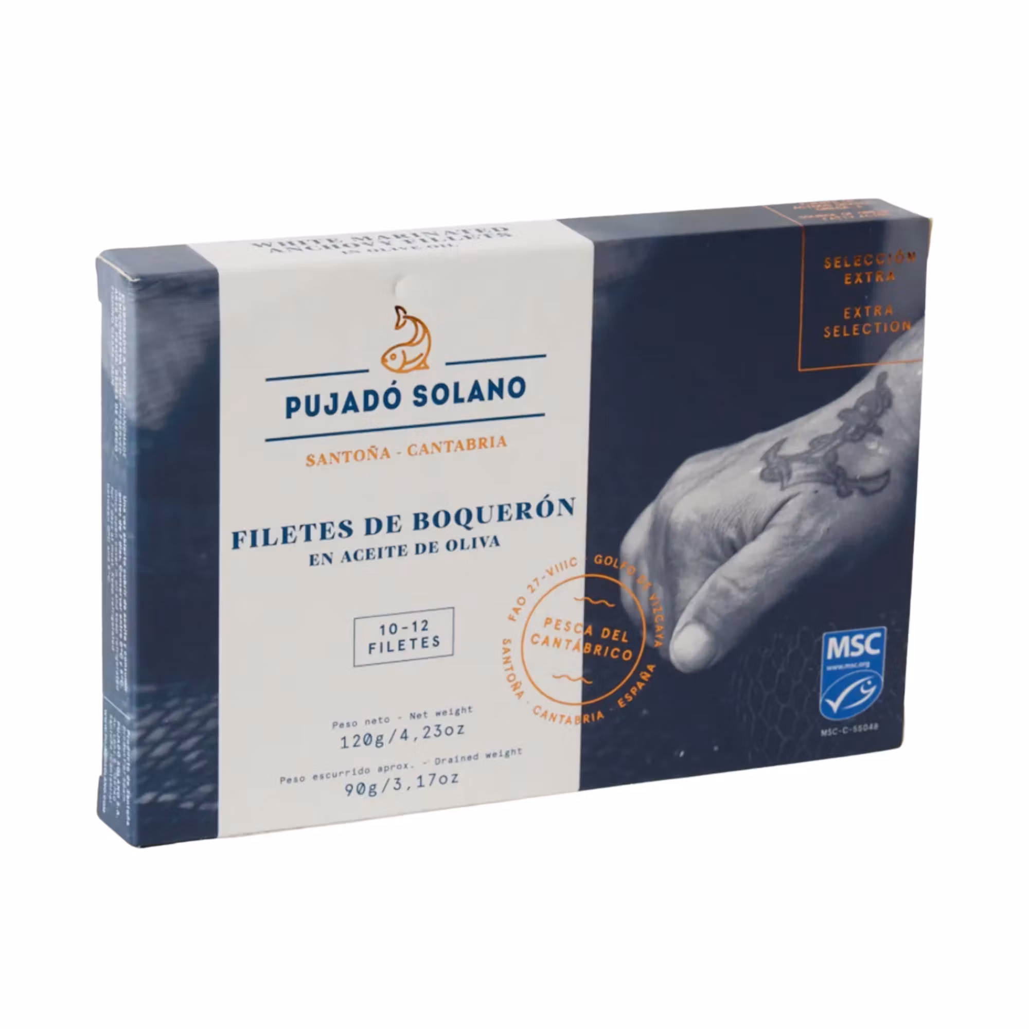 BOQUERONES - 120g - Pujado Solano - STOCKHOLM