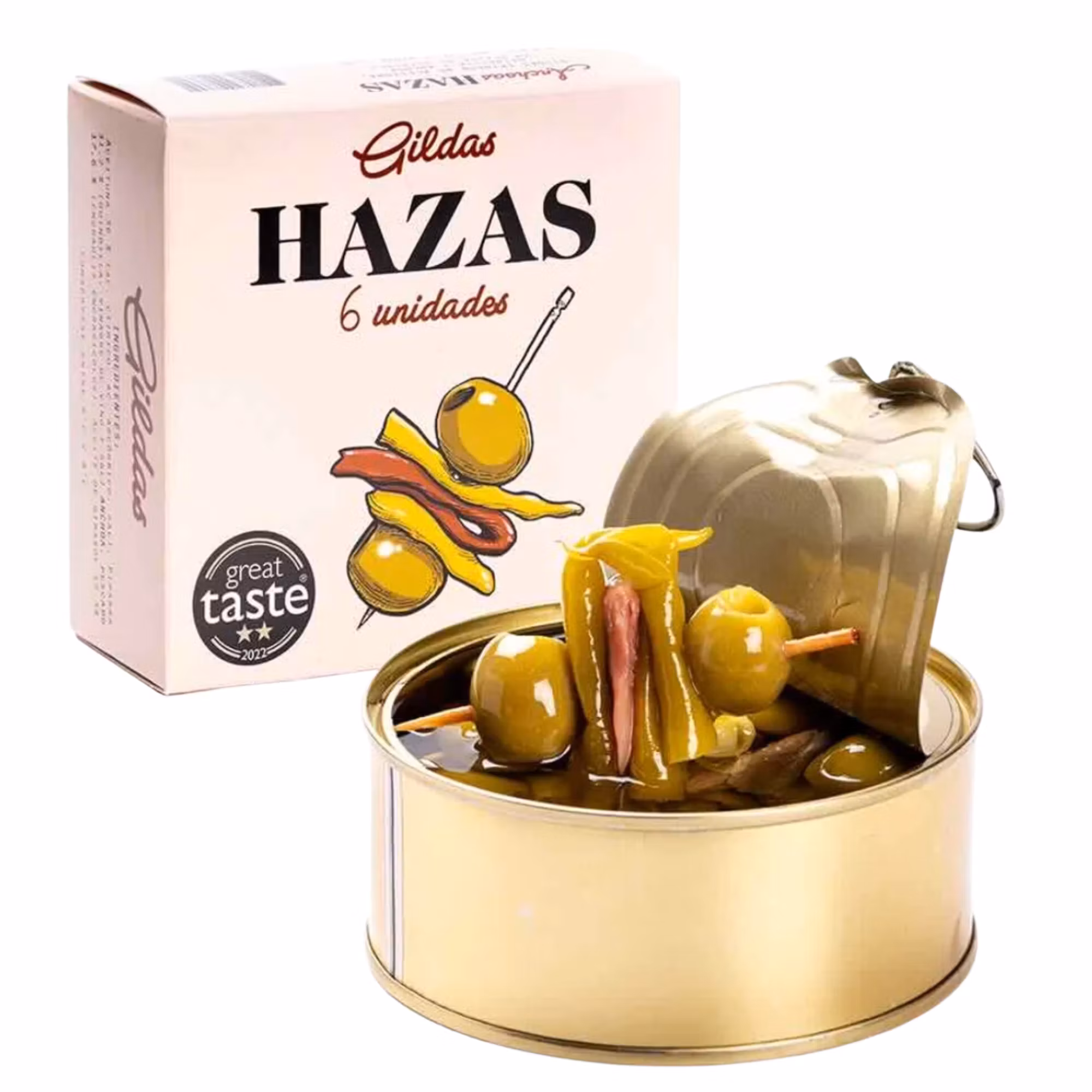 Gildas med sardell, oliv och chili - LEV STOCKHOLM- Hazas