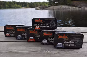 Svarta lådan, 8 olika burkar från Manná, Slut i lager