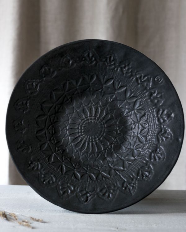 INGRID LARGE CERAMIC SERVING PLATE