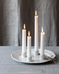 LARGE CERAMIC CANDLEPLATE