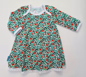 Bodyklänning Lingonris strl 62