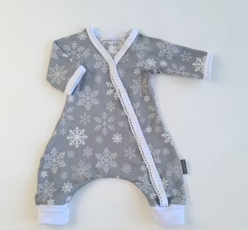 Prematurdress Snöflingor strl 44/46