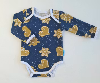 Kuvertbody Pepparkakor strl 68