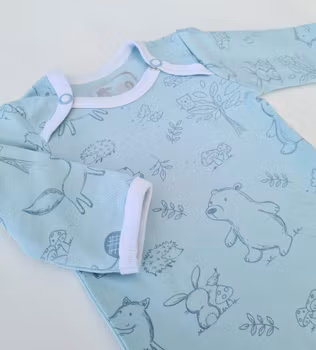 Kuvertbody Skogens djur strl 50