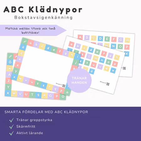 Klädnypor ABC