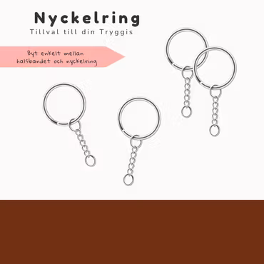 Nyckelring - tillval till Tryggis