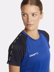 CRAFT Squad Go Contrast T-skjorte DAME