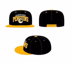 Sandefjord Penguins - Flat Cap #2 (PREORDERS - Leveringstid ca 6 uker)
