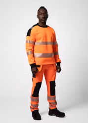 Projob 6108 Sweatshirt EN ISO 20471 Kl 3/2