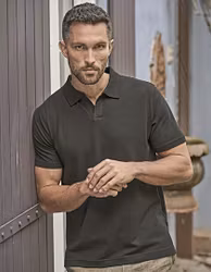 Tee Jays Luxury Stretch V-Neck Polo