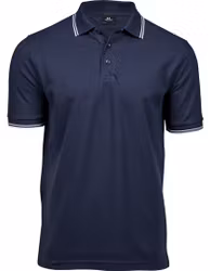 Tee Jays Luxury Stripe Stretch Polo