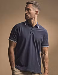 Tee Jays Luxury Stripe Stretch Polo