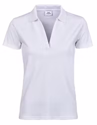 Tee Jays Luxury Stretch V-Neck Polo