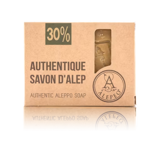 Aleppotvål 30% lagerbärsolja