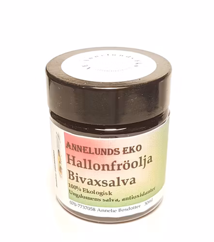 Hallonfröolja Bivaxsalva