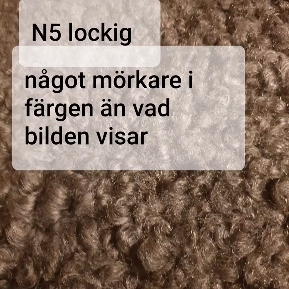Lammfäll svart, grå