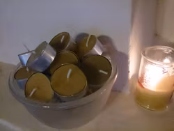 Värmeljus brinntid ca 3,5 timmar