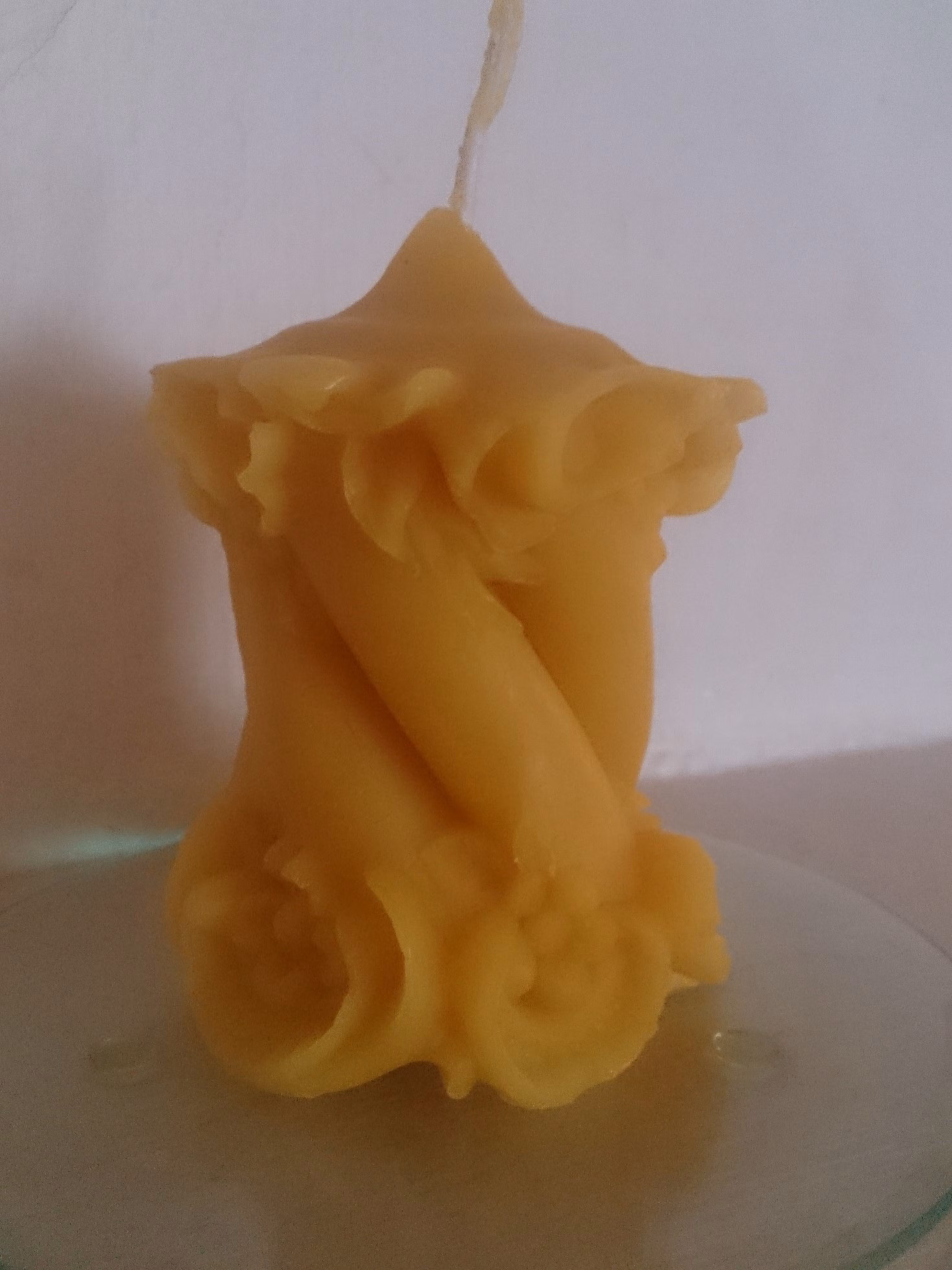 Ljus med ornament