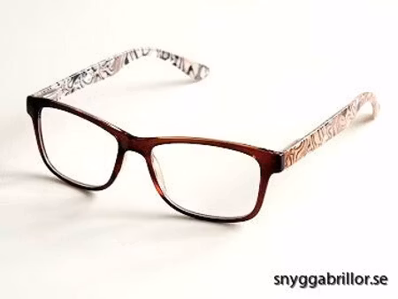 Läsglas Madrid bruna