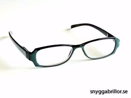 Läsglas svart och grön