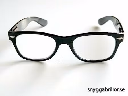 Läsglas Wayne svart