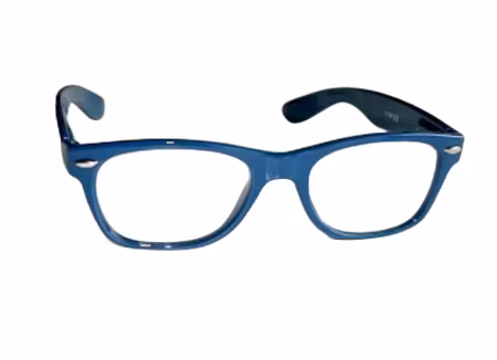 Läsglas Wayne blå