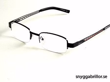 Läsglas metall vågen