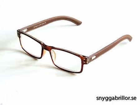 Läsglas Robin bruna