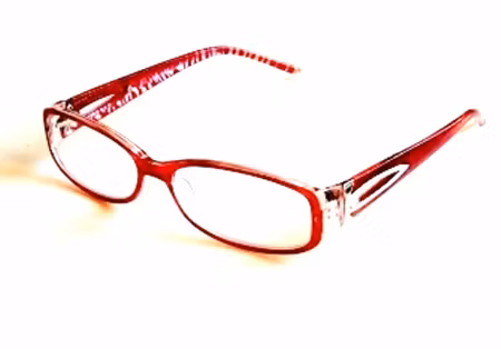 Läsglas Sylvia röda