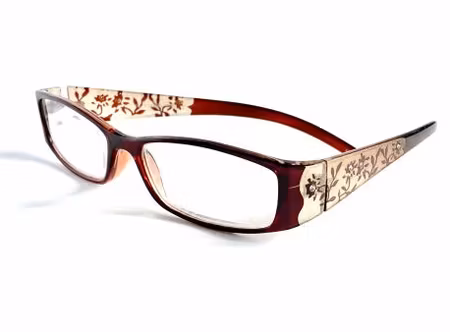 Läsglas slingerväxt vinröd