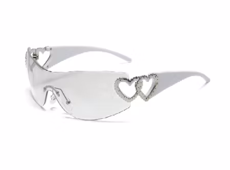 Solglas Amore vit silver