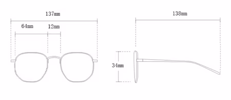 Solglas Rushing svart