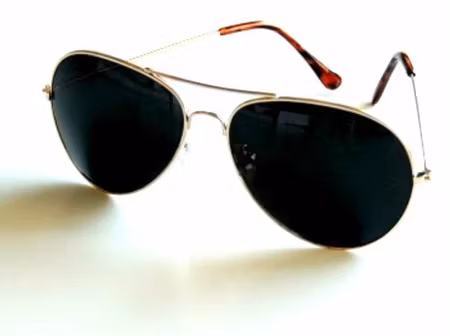 Solglasögon pilot guld classic
