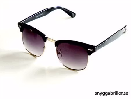 Solglas Edgar svarta