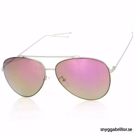 Solglasögon Alfons rosa spegel