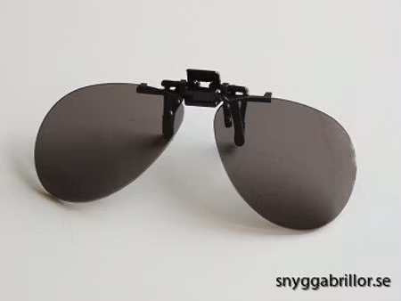 Flip up svarta i pilotform