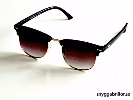 Solläsglasögon med läsruta Karlsson svarta