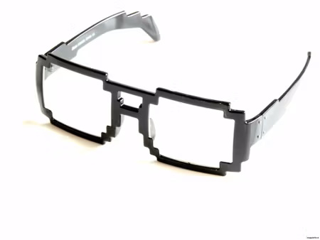 Klarglas Mario svarta