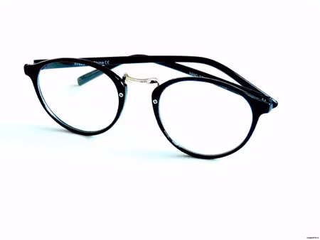 Klarglas Bibbi svart