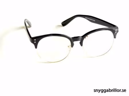 Klarglas Dagny svart