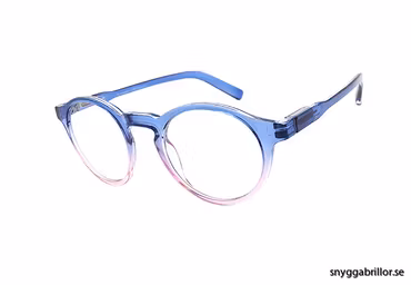Starka läsglas Astrid blå graderad
