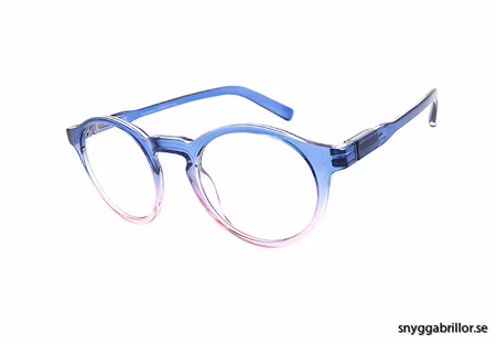 Starka läsglas Astrid blå graderad