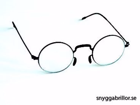 Starka läsglas Allan mörkbrun metall 4.0