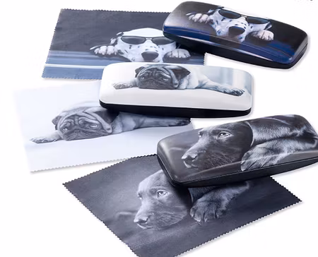 Fodral Dogs med putsduk