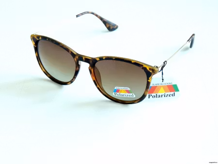 Polariserande solglas Dina bruna
