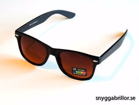 Solglasögon blueblocker svart klassiker